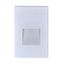 LED Vertical Step Light 3W White Finish 120V