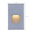 LED Vertical Step Light 3W Gray Finish 120V