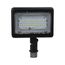 LED Small Flood Light 15W 4000K Bronze Finish