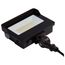 LED Tempered Glass Flood Light w/ Bypassable Photocell CCT Selectable 3K/4K/5K Wattage Adjustable 15W/25W/35W ColorQuick and PowerQuick Technology Bronze Finish