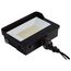 LED Tempered Glass Flood Light w/ Bypassable Photocell CCT Selectable 3K/4K/5K Wattage Adjustable 45W/60W/80W ColorQuick and PowerQuick Technology Bronze Finish