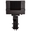 LED Tempered Glass Flood Light w/ Bypassable Photocell CCT Selectable 3K/4K/5K Wattage Adjustable 100W/125W/150W ColorQuick and PowerQuick Technology Bronze Finish
