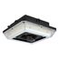 Square LED Wide Beam Angle Canopy Light 3K/4K/5K CCT Selectable 20W/30W/45W Wattage Selectable Bronze Finish