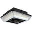 Square LED Wide Beam Angle Canopy Light 3K/4K/5K CCT Selectable 60W/75W/90W Wattage Selectable Bronze Finish