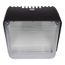 29 Watt Small LED Wall Pack w/ Integrated Bypassable Photocell CCT Selectable 120-277 Volts Dusk to Dawn Security Lighting IP65 Bronze Finish
