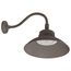 LED Gooseneck 30W/40W/50W CCT Selectable 3K/4K/5K Bronze 120-277V w/ Photocell
