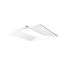2X2 Single Basket LED Troffer Fixture Wattage Selectable CCT Selectable Lumens Selectable 100-277V