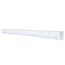 LED 4 ft Linear Strip Light 30W/40W/50W White Finish CCT Selectable 100-277V Integrated EM & Sensor