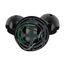 LED Security Light Dual Head Black Finish 3000K