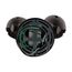 LED Security Light Dual Head Motion Sensor Included Bronze Finish 4000K