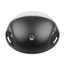 LED Small Round Wall Pack 20W CCT Selectable Bypassable Photocell 120-277 Volt Black Finish