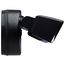LED Security Light, Dual Head, Field Selectable, Black Finish
