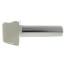 3" White Plastic Wide Mouth Dryer Vent Hood (Assembled)