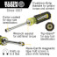 2-in-1 Nut Driver, Hex Head, 1/4" and 5/16"