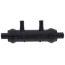 3/4" x 3/4" x 1/2" PureFlow PolyAlloy PEX Crimp Flow Through Manifold (2 Outlets)