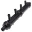 3/4" x 3/4" x 1/2" PureFlow PolyAlloy PEX Crimp Flow Through Manifold (4 Outlets)