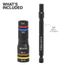 Quad-4 Deep Well Heavy-Duty Impact Flip Socket, SAE (Color-Coded)