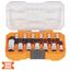 13 Piece Knurled Hex Bit Socket Set, Metric