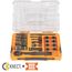 KNECT Impact Pass Through & Deep-Well Flip Socket Set, 20 Piece, SAE