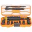 KNECT Flip-16 Ratcheting Impact Flip Socket Screwdriver Set, SAE/Metric