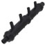 1" x 3/4" x 1/2" PureFlow PolyAlloy PEX Crimp Flow Through Manifold (4 Outlets)