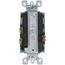 Decora Combination Switch w/ LED Guide Light, 15A - White (120V)