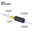 3/8" Hollow-Shaft Heavy-Duty Nut Driver (Color-Coded)
