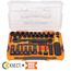 KNECT Complete Impact Pass Through & Flip Socket Set, 39 Piece, SAE/Metric