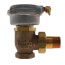 656 Powermite 2-Way 3/4" Angle Union Valve, 3-8 psi, 4.6 cv