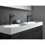 Dorval 1 Handle Mid-height Vessel Bathroom Faucet (Matte Black), 656-BL-DST
