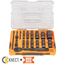 KNECT Flip-24 Deep-Well, Heavy Duty Impact Socket Set, SAE/Metric