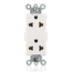 15A Decora Plus Duplex Receptacle/outlet, Commercial Grade (White)