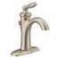 Brantford Brushed Nickel 1 Handle Bathroom Faucet, 6600BN