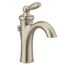 Brantford Brushed Nickel 1 Handle Bathroom Faucet, 6600BN