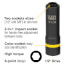 2-in-1 Impact Socket, 6-Point (1/2" x 3/8")