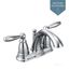 Brantford 2 Handle Bathroom Faucet, 1.2 GPM, 6610 (Chrome)