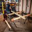 Adjustable-Leg Folding Saw Horse & Jobsite Table (1 Pack)