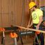 Adjustable-Leg Folding Saw Horse & Jobsite Table (1 Pack)