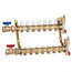 1-1/4" Manifold w/ Shut-Off Valves (12 Outlets)