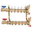 1-1/4" Inverted Manifold w/ Shut-Off Valves (5 Outlets)