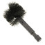 1" ID (1-1/8" OD) Power Copper Fitting Cleaning Refrigeration Brush w/ 1/4" Hex Shank