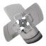 16" Fan Blade w/ 1/2" Bore, 4 Blades, 667210R