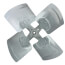 18" Diameter 30 Degree 1/2" CW 4-Blade Fan