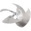 17" Diameter 33 Degree 1/2" CW 4-Blade Fan, 667354R
