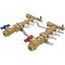 1" TwistFlow Inverted Manifold w/ Temp Gauge (3 Outlets)