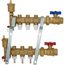 1" TwistFlow Inverted Manifold w/ Temp Gauge (3 Outlets)