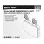 Emergency Light, 120-347V, 2HR Backup, Universal Mounting, Wet Location, Remote Compatible
