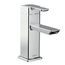 90 Degree Chrome 1 Handle Low Arc Bathroom Faucet, S6700