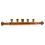 3/4" Open Copper Manifold w/ 1/2" Push-Fit Outlets (5 Outlets)