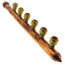 3/4" Closed Copper Manifold w/ 1/2" Push-Fit Outlets (6 Outlets)